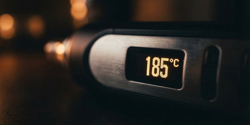 Vaporiser temperature settings guide